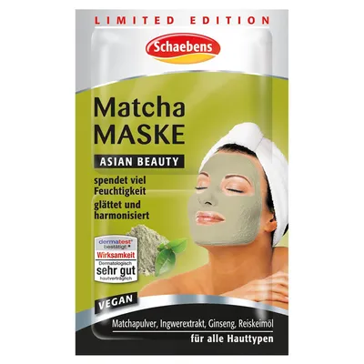 Schaebens Matcha Maske (Maseczka do twarzy z Matcha)