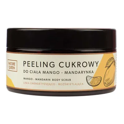 Nature Queen Peeling cukrowy do ciała `Mango - mandarynka`