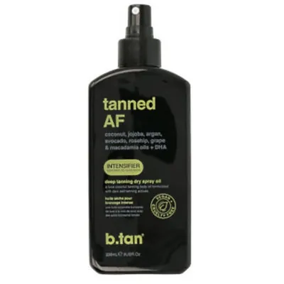 b.tan Tanned AF Self Tanning Dry Spray Oil (Suchy olejek samoopalający w sprayu)