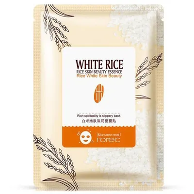 Rorec White Rice Beauty Essence Mask (Maska w płachcie z esencją z białego ryżu)