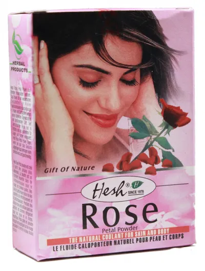 Hesh Pharma Rose, Maseczka do twarzy z płatków róży
