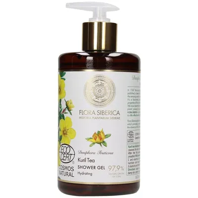 Natura Siberica Flora Siberica, Kuril Tea, Hydrating Shower Gel (Naturalny nawilżający żel pod prysznic)