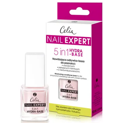 Celia Nail Expert, 5 in 1 Hydra - Base (Odżywka do paznokci 5 w 1)