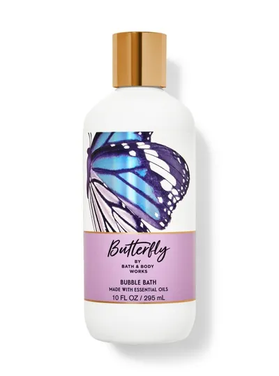 Bath & Body Works Butterfly, Bubble Bath with Essential Oils (Płyn do kąpieli)