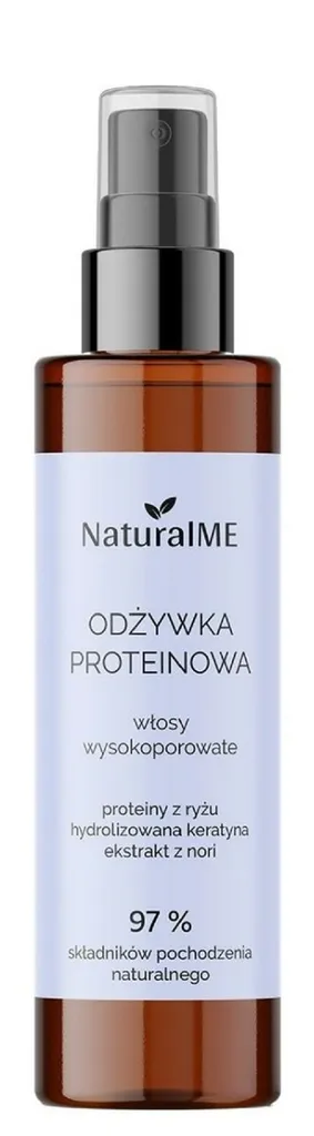NaturalME Odżywka proteinowa włosy wysokoporowate