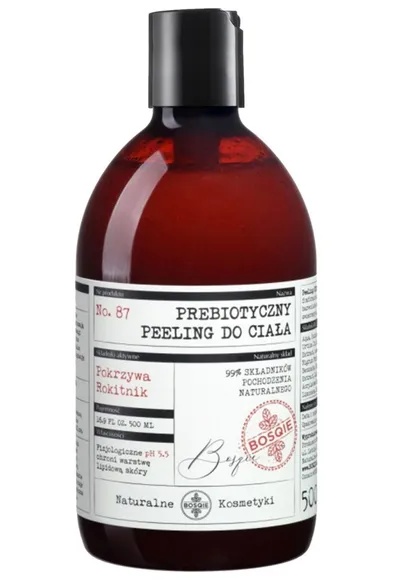 Bosqie Naturalny prebiotyczny peeling do ciała `Pokrzywa i Rokitnik`