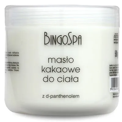 BingoSpa Masło kakaowe do ciała z d - panthenolem