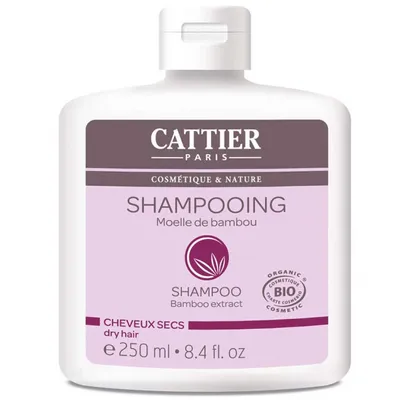 Cattier Shampooing a la Moelle de Bambou (Szampon z ekstraktem z bambusa do włosów suchych)