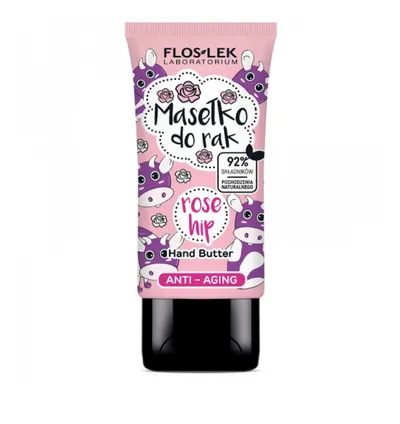 Floslek Masełko do rąk  anti-aging `Róża`