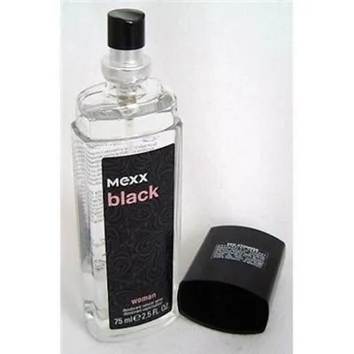 Mexx Black Woman, Deodorat Natural Spray (Dezodorant w naturalnym sprayu dla kobiet)