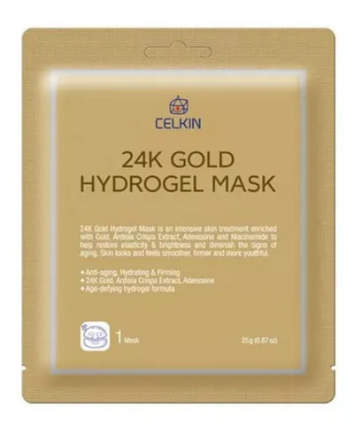 Celkin 24K Gold Hydrogel Mask (Hydrożelowa maseczka na twarz ze złotem)