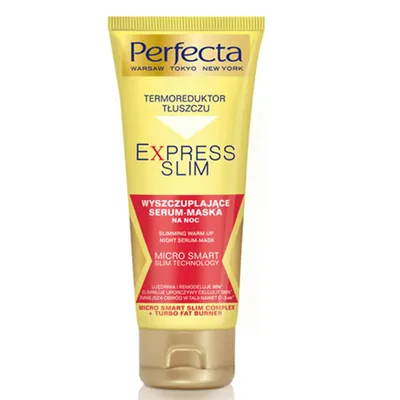 Perfecta Express Slim, Wyszczuplające serum - maska na noc