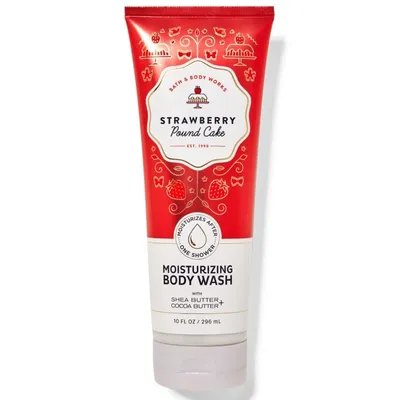 Bath & Body Works Strawberry Pound Cake, Moisturizing Body Wash (Nawilżający płyn do mycia ciała)