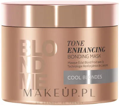 Schwarzkopf Professional BlondMe, Tone Enhancing Bonding Mask Cool Blondes (Rozświetlająca maska do zimnych odcieni włosów blond)