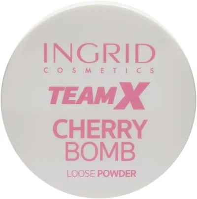 Ingrid Cosmetics Ingrid x Team X, Cherry Bomb Loose Powder (Wiśniowy puder matujący)