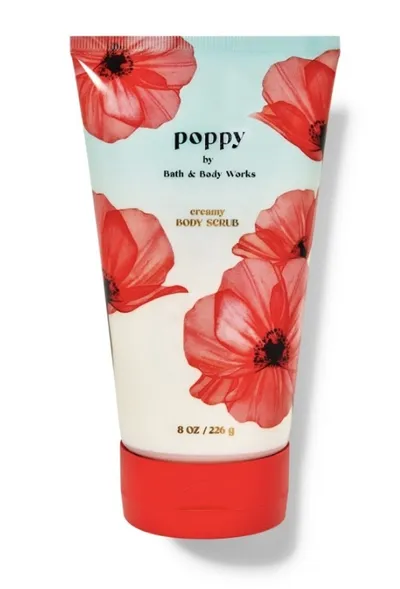 Bath & Body Works Poppy, Creamy Body Scrub (Peeling do ciała)