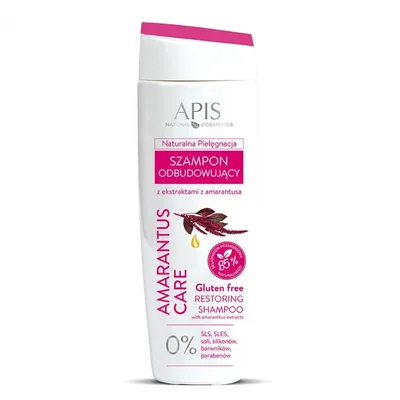 Apis Amarantus Care, Odbudowujący szampon z ekstraktami z amarantusa