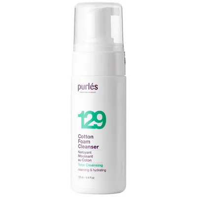 Purles 129 Cotton Foam Cleanser (Pianka myjąca z wyciągiem z bawełny)