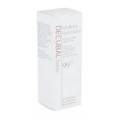 Decubal Basic Lips & Dry Spots Balm (Odżywczy i zmiękczający balsam do ust i miejscowo wysuszonej skóry 99%)