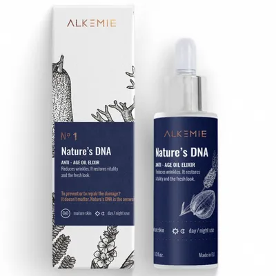 Alkmie No. 1 Nature’s DNA, Anti-aging Oil Elixir (Odmładzający eliksir olejowy)