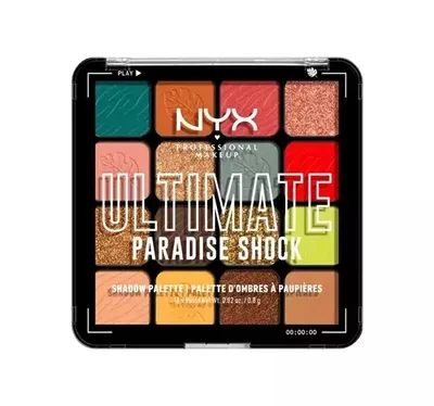 NYX Professional Makeup Ultimate Shadow Palette Paradise Shock (Paleta cieni do powiek)