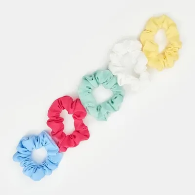 Sinsay Midi Hair Scrunchies (Zestaw gumek do włosów bawełnianych)