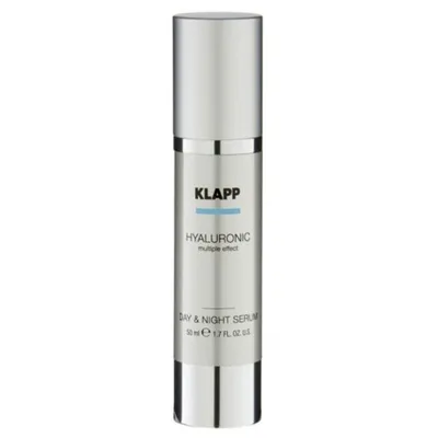 Klapp Cosmetics Hyaluronic, Day & Night Serum (Wygładzające i napinające serum z kwasem hialuronowym)