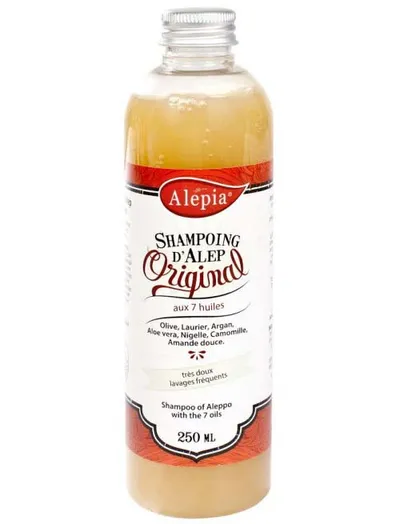 Alepia Szampon i żel do kąpieli Alep 7 Olejów do wszyskich rodzajów włosów (nowa wersja)