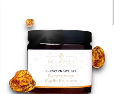 MD Amber Beauty Bursztynowe mydło kremowe