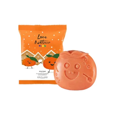 Oriflame Love Nature Kids, Soap Bar (Mydło w kostce Mandarynka i pierniczki)