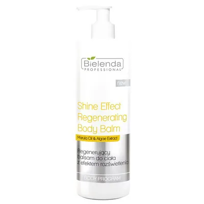 Bielenda Professional Body Program, Shine Effect Regenerating Body Balm (Regenerujący balsam do ciała z efektem rozświetlenia)
