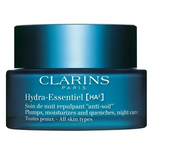 Clarins Hydra-Essentiel [HA²], Soin de Nuit Repulpant (Nawilżający krem na noc)