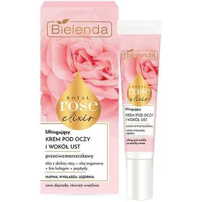 Bielenda Royal Rose Elixir, Liftingujący krem pod oczy i wokół ust