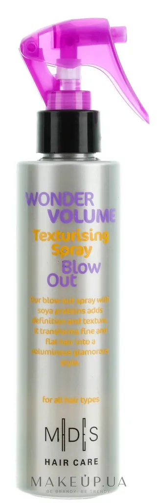 Mades Cosmetics Wonder Volume, Texturizing Spray Blow out (Spray nadający objętość)