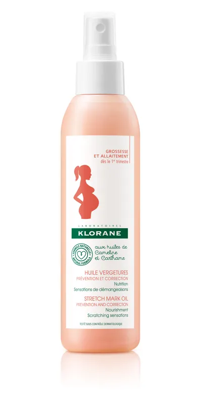 Klorane Stretch Mark Oil (Olejek przeciw rozstępom. Zapobieganie i korekcja.)