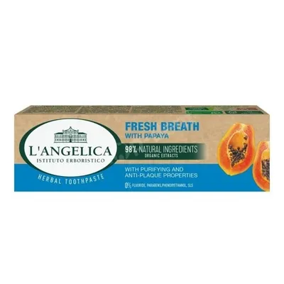 L'Angelica Fresh Breath With Papaya Herbal Toothpaste (Pasta do zębów)