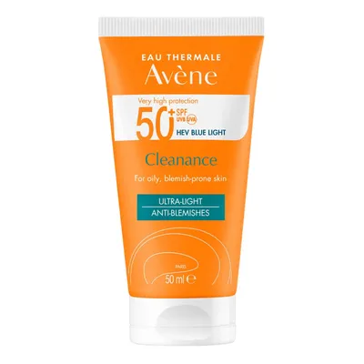 Eau Thermale Avène Cleanance Sun SPF 50+ (Krem ochronny SPF 50+)