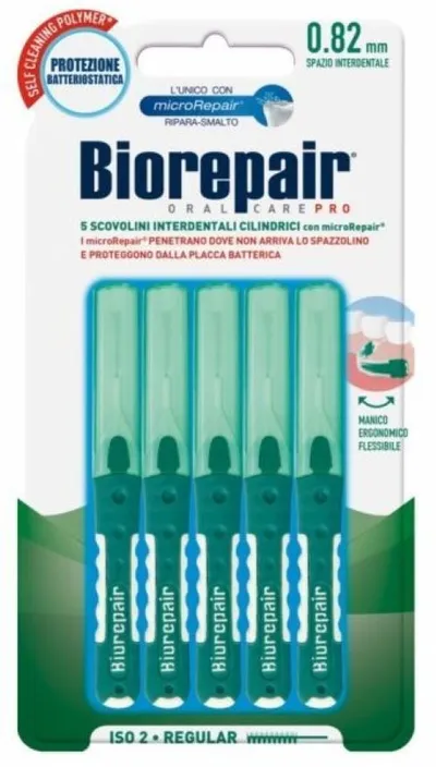 BioRepair Standardowe cylindryczne szczoteczki międzyzębowe 0,82mm