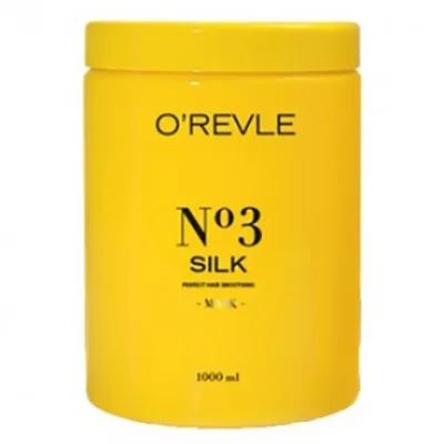 O'revle No. 3 Silk Mask (Maska wygładzająca do włosów suchych, matowych ułatwiająca rozczesywanie)