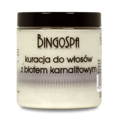 BingoSpa Kuracja do włosów z błotem karnalitowym