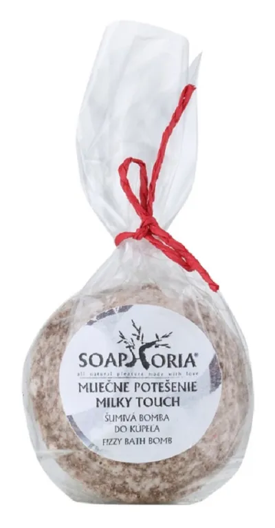Soaphoria Milky Touch Bath Ball (Regenerująca kula do kąpieli)