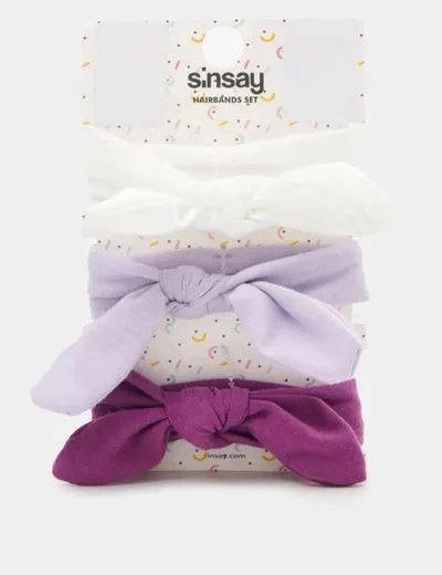 Sinsay Hair Scrunchies (Zestaw gumek do włosów)