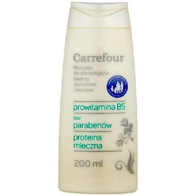 Carrefour Mleczko do demakijażu twarzy skóra tłusta i mieszana