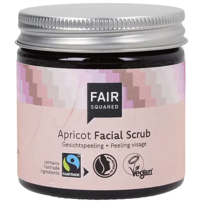 Fair Squared Apricot Facial Scrub (Morelowy peeling do twarzy)