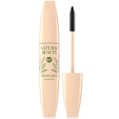 Bell Natural Beauty, Mascara (Wydłużająco-pogrubiający tusz do rzęs z olejem arganowym)