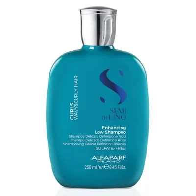 Alfaparf Semi di Lino, Curls Enhancing Low Shampoo (Szampon do włosów kręconych i falowanych)