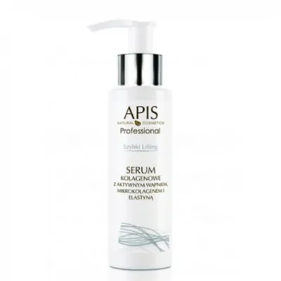 Apis Professional Line, Szybki Lifting, Serum kolagenowe z aktywnym wapniem, mikrokolagenem i elastyną