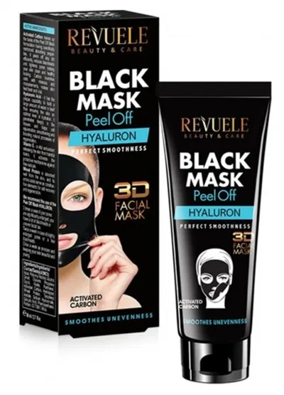 Revuele Black Mask 3D Hyaluron (Maska peel-off do twarzy)