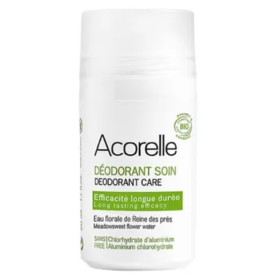 Acorelle Deodorant Roll On BIO Certifie Special Efficace Longue Duree BIO (Mineralny dezodorant orzeźwiający `Wiązówka błotna`)