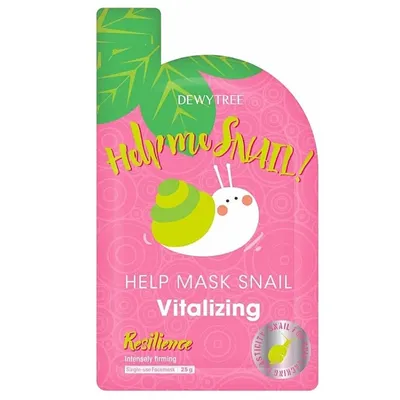 Dewytree Help Me Snail! Vitalizing Mask (Rewitalizująca maska ​​do twarzy)